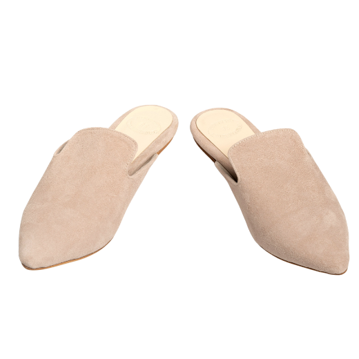 Picture of Μules suede beige