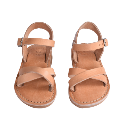Picture of Leather kids sandals with straps