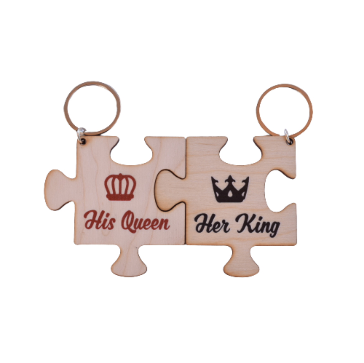 Εικόνα της Μπρελόκ για ζευγάρια King & Queen