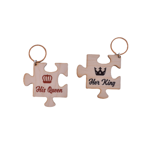 Εικόνα της Μπρελόκ για ζευγάρια King & Queen