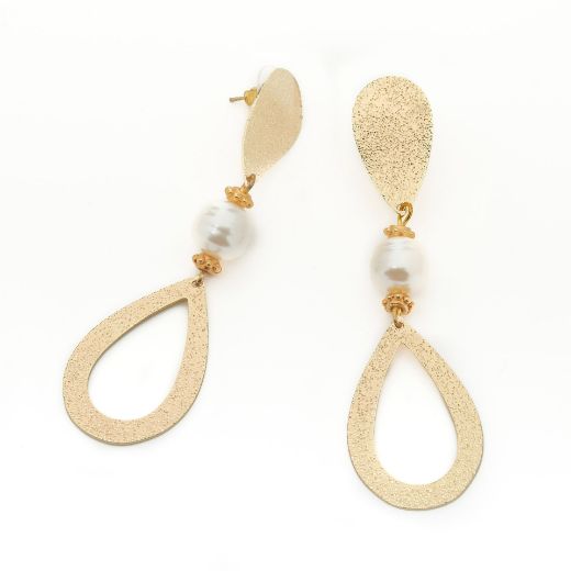 Picture of Stud earrings with wrought teardrop