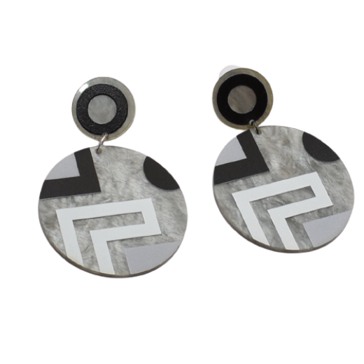 Picture of Earrings with two circles