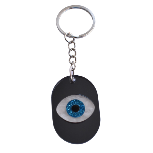 Εικόνα της Μπρελόκ μάτι ασημί