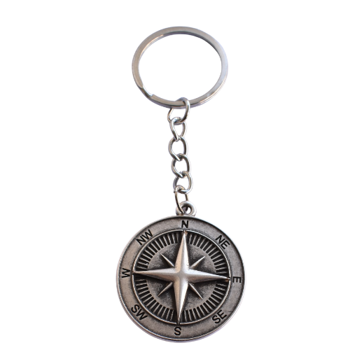 Picture of Keychain for man compass 