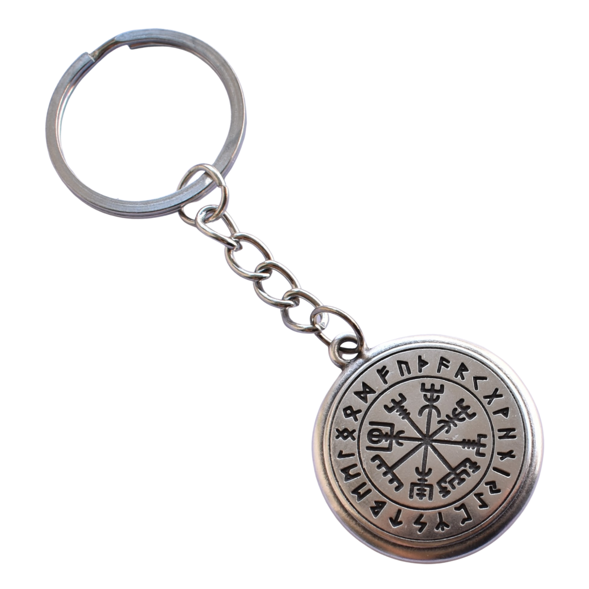 Picture of Keychain for man Viking compass 
