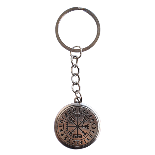 Picture of Keychain for man Viking compass 