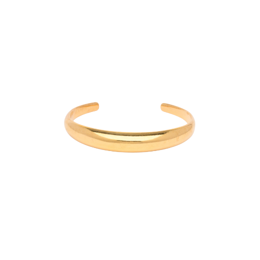 Picture of 24k gold plated bold cuff bracelet
