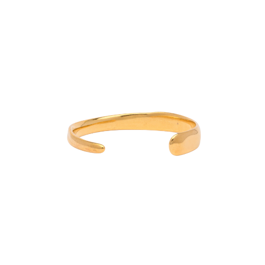 Picture of 24k gold plated irregular cuff bracelet