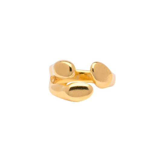 Picture of Women's 24k gold plated adjustable branch ring