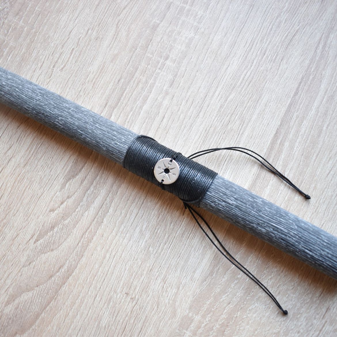 αντρική πασχαλινή λαμπάδα βραχιόλι πυξίδα