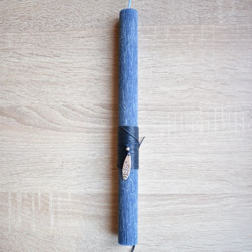 men easter candle surfboard necklace