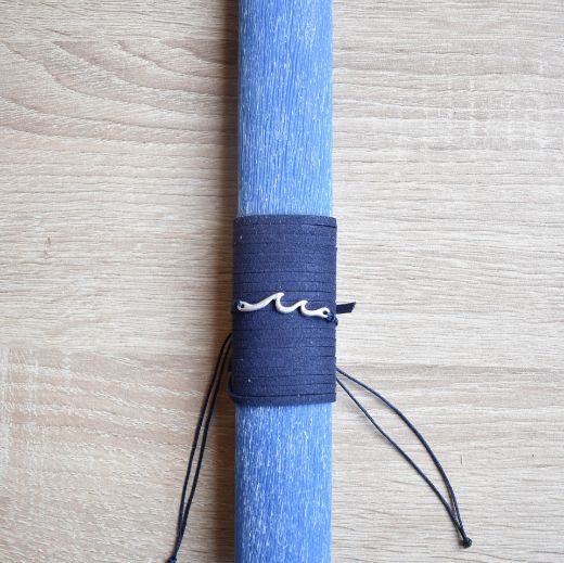 πασχαλινή λαμπάδα για άντρες κύμα