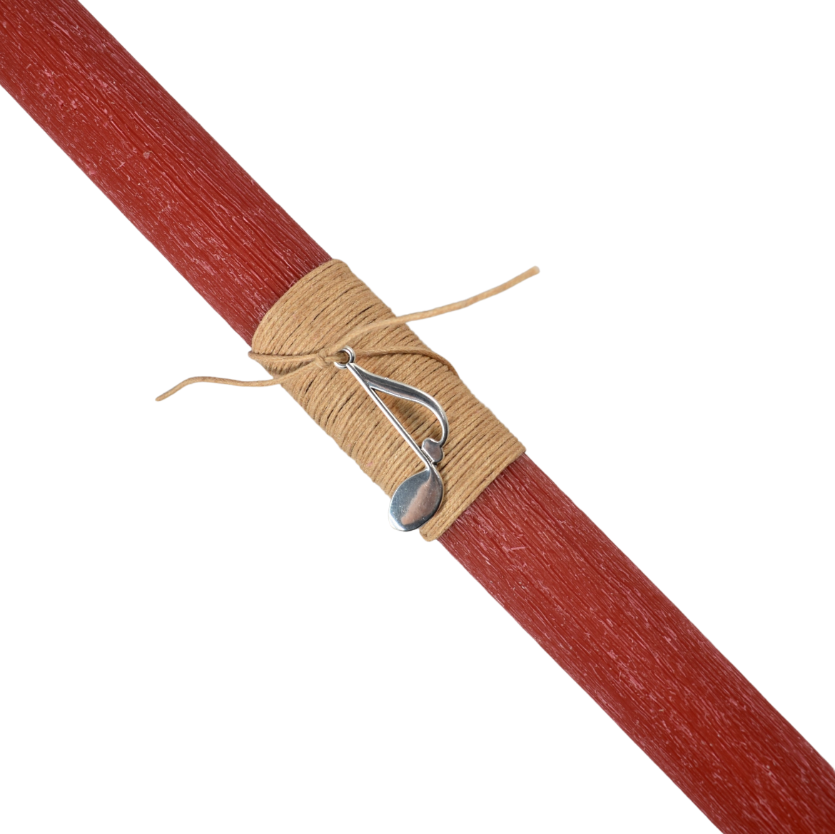 γυναικεία λαμπάδα με διακοσμητική νότα