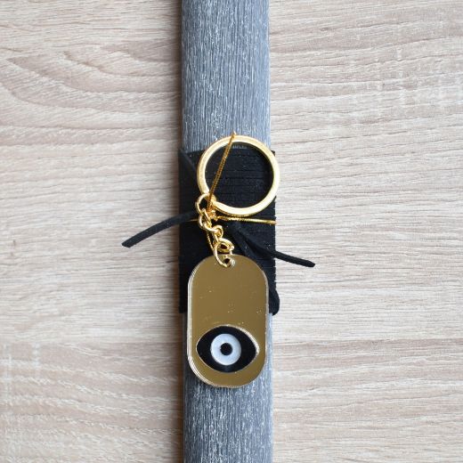 λαμπάδες πασχαλινές γυναικείες με διακοσμητικό μάτι