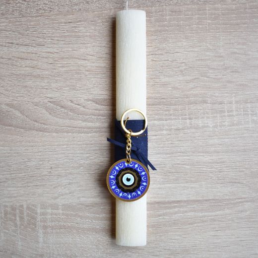 easter lambades for woman with evil eye keychain