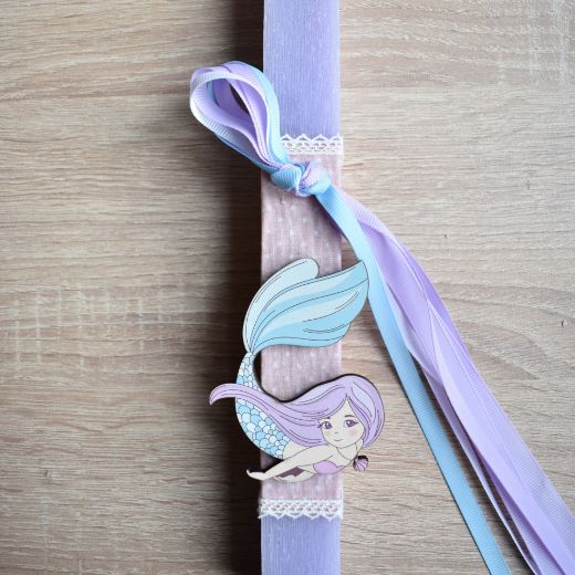 Picture of Easter candle mermaid