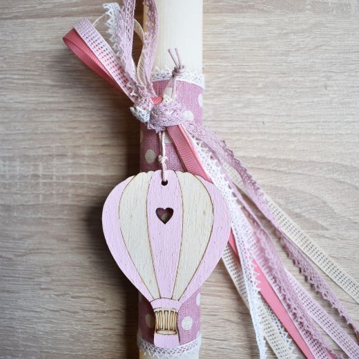 Picture of Easter candle hot air balloon