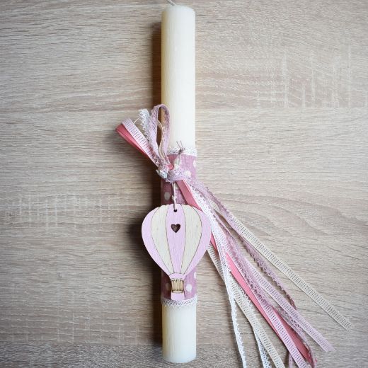 Picture of Easter candle hot air balloon