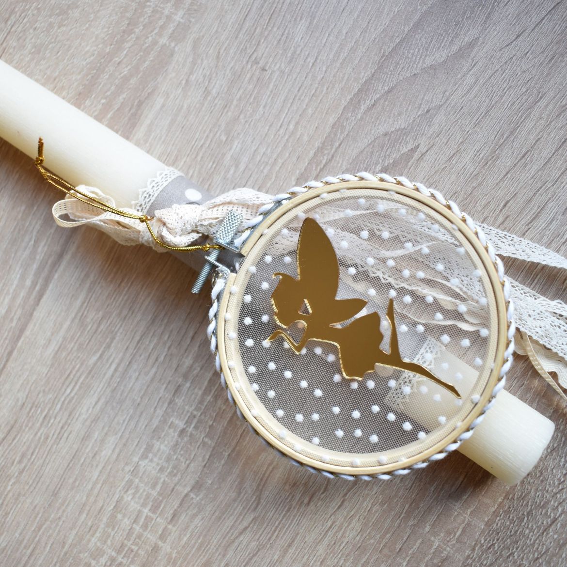 Picture of Easter candle fairy wall hanging