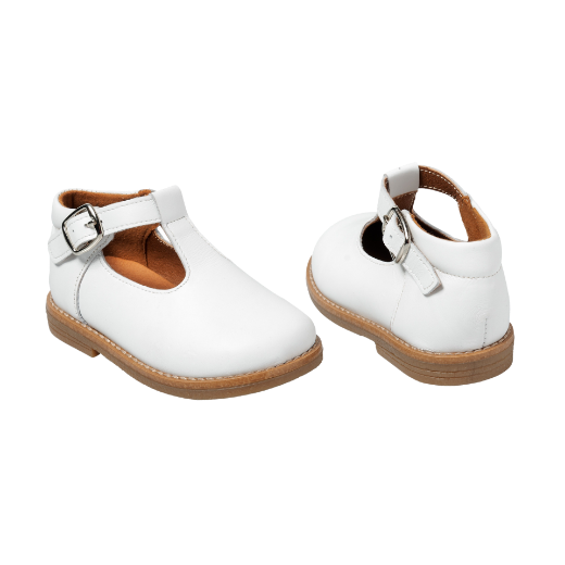 Picture of Kids leather soft sole booties