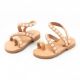 Picture of Handmade leather kids sandals with pearls No 20, 27, 28, 32