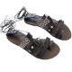 Picture of Handmade woman leather lace up sandals No 39