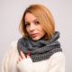 Picture of Chunky infinity scarf dark gray