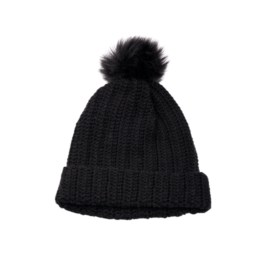 Εικόνα της Πλεκτός σκούφος μαύρος