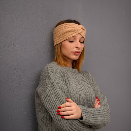 Picture of Knit headband beige