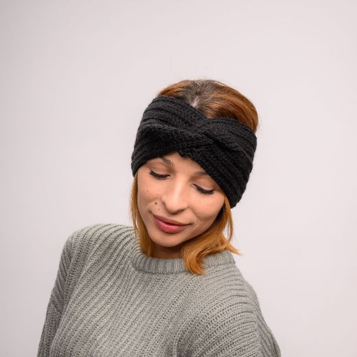 Picture of Knit headband black