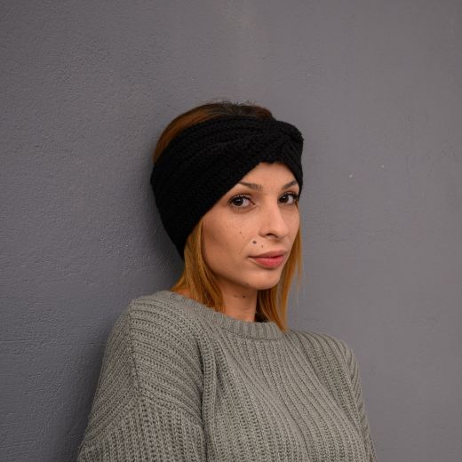 Picture of Knit headband black