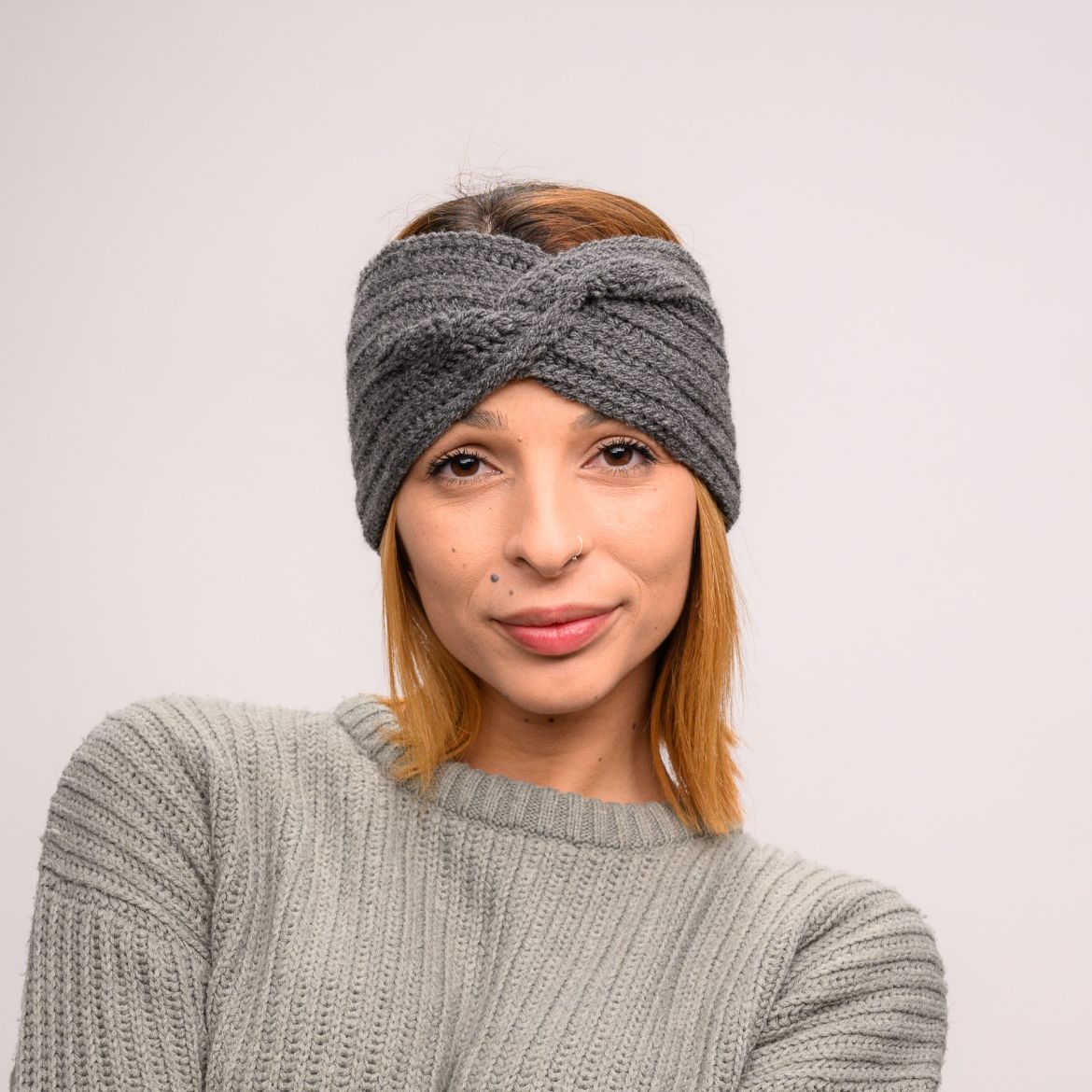 Εικόνα της Στριφτή κορδέλα γκρι ανθρακί