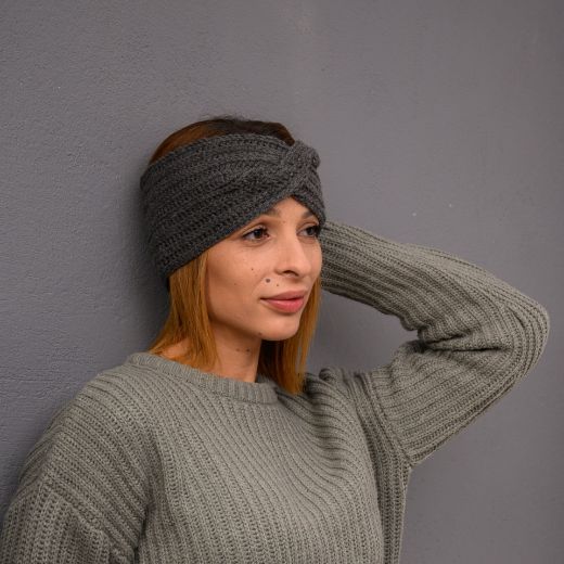 Εικόνα της Στριφτή κορδέλα γκρι ανθρακί