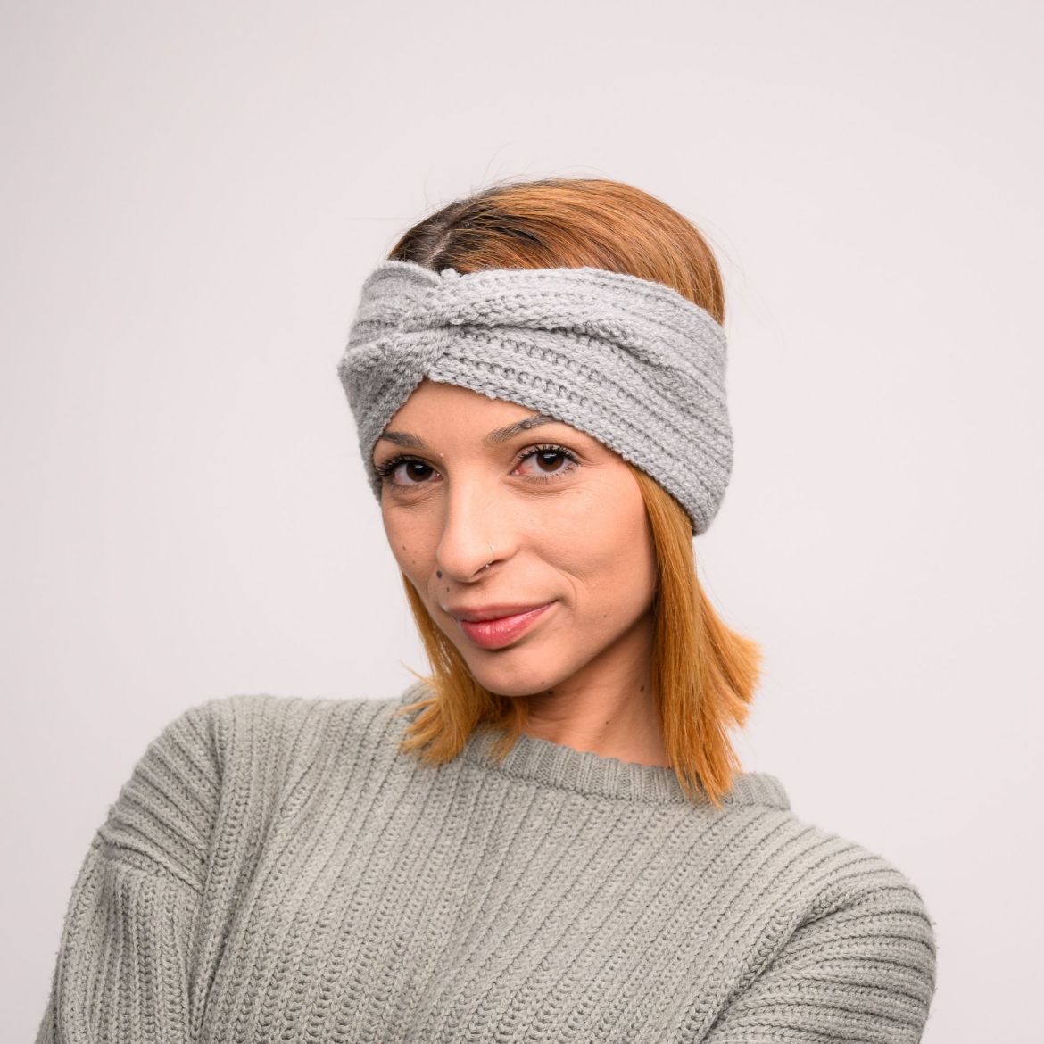 Εικόνα της Στριφτή κορδέλα ανοιχτό γκρί