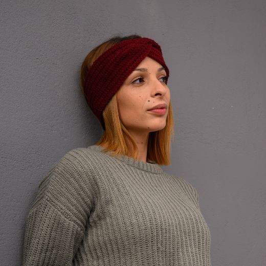 Εικόνα της Στριφτή κορδέλα μπορντό