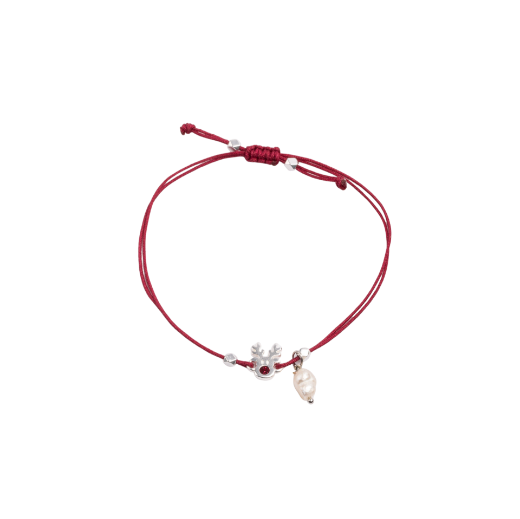 Εικόνα της Βραχιόλι τάρανδος επάργυρο αυξομειούμενο