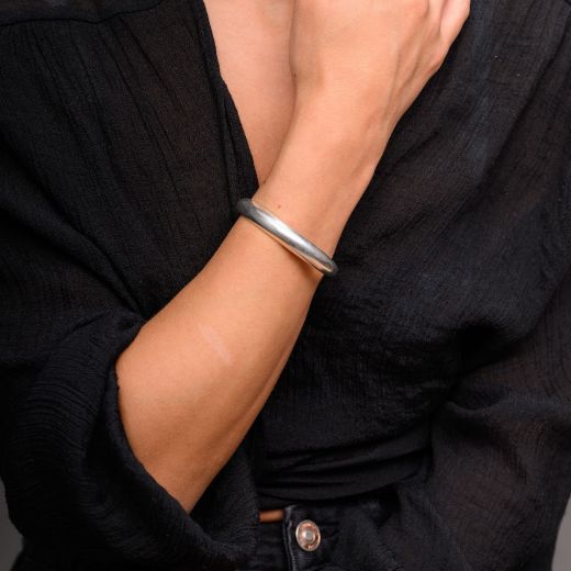 Picture of Antique silver bold cuff bracelet
