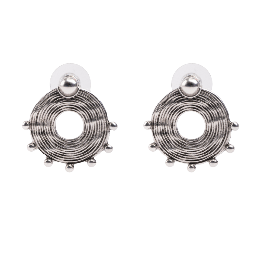 Picture of Silver ethinc earrings