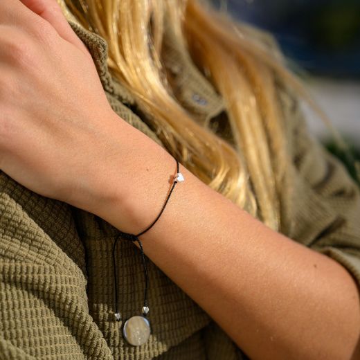 Picture of Silver-plated heart handmade gouri bracelet 2027