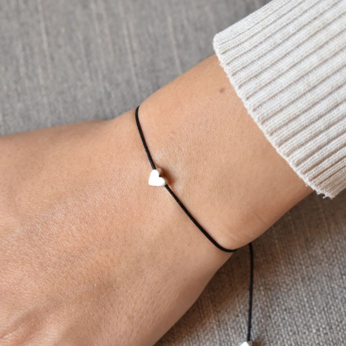 Picture of Heart bracelet silver plated