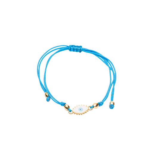 Picture of Greek mati bracelet 24k gold plated