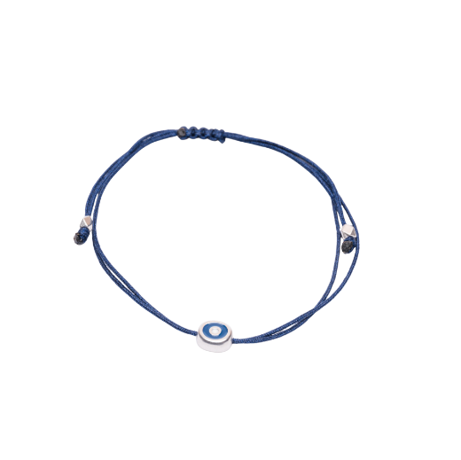 Picture of Silver bracelet evil eye