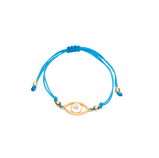 Picture of Bracelet blue eye 24k gold plated