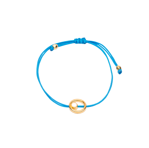 Picture of Gold evil eye bracelet