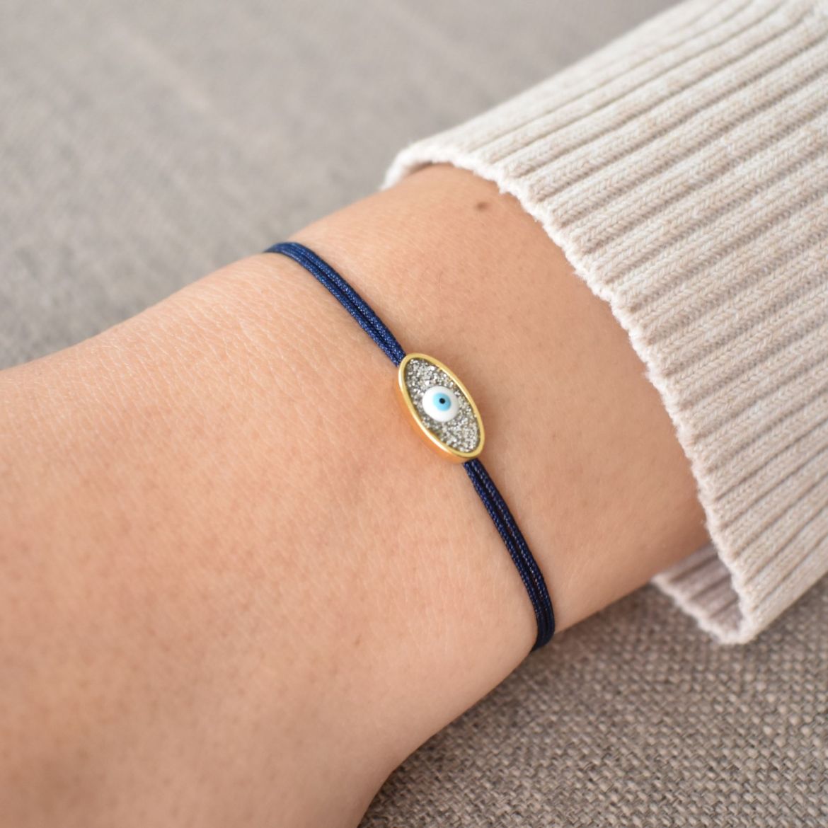 Picture of Blue lucky eye bracelet
