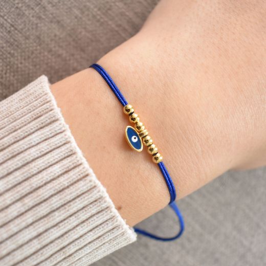 Picture of Bracelet eyeball 24k gold plated