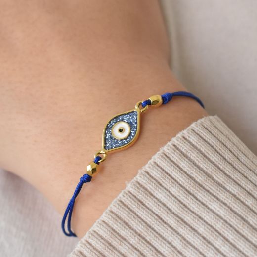 Picture of Eyeball bracelet 24k gold plated