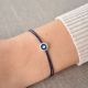 Picture of Silver bracelet evil eye