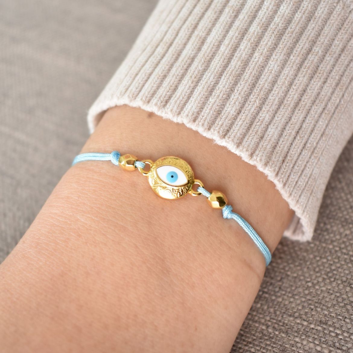 Picture of Turkish evil eye bracelet