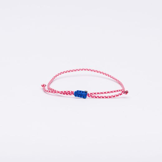 10-pcs martakia set for spring – minimal red-white cord bracelets March